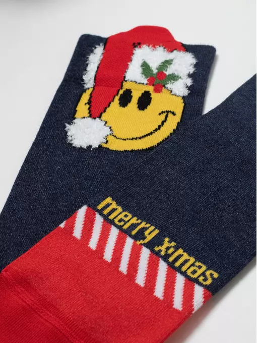 Носки мужские новогодние diwari new year (3 пары,коробочка) 780 ассорти, 21С-71СП;23С-48СП, 42-45 (27-29), DIWARI,  - 10