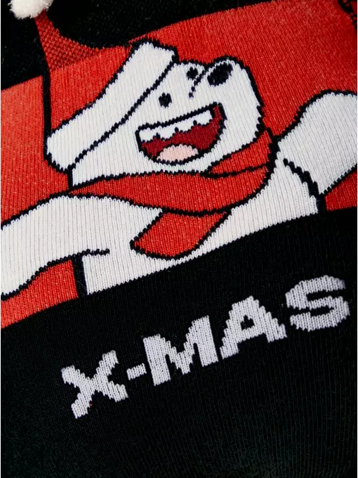 Колготки детские conte-kids new year 667 красный, 23С-65СП, 104-110 (16), CONTE-KIDS,  - 6