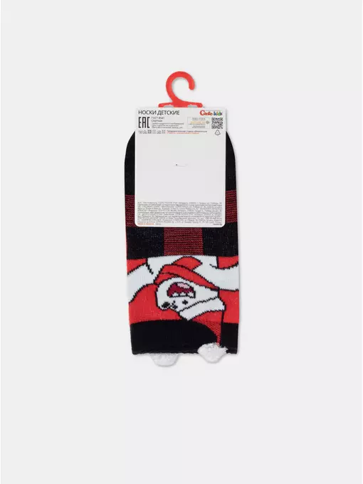 Новогодние детские носки для малышей new year 949 красный, 21С-64СП, 9-10, CONTE-KIDS,  - 6