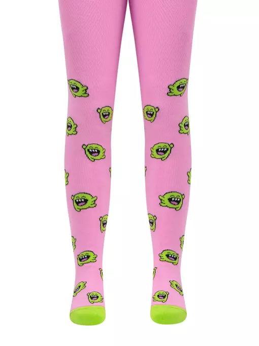 Теплые махровые детские колготки sof-tiki (махровые внутри) 644 мальва, 7С-38СП, 104-110 (16), CONTE-KIDS,  - 4