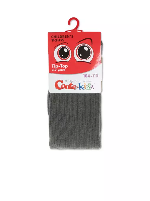 Колготки детские (однотонные) tip-top 566 хаки, 4С-02СП, 104-110 (16), CONTE-KIDS,  - 2