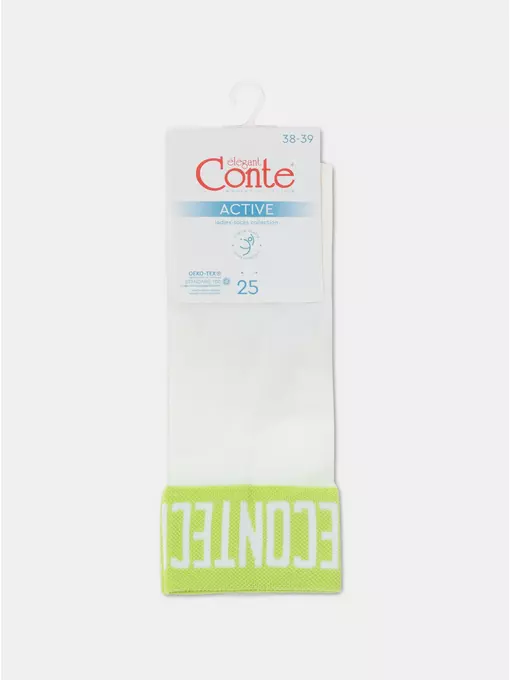 Носки женские вискозные (удлиненные) active 273 молочный, 21С-24/1СП, 36-37 (23), CONTE ELEGANT,  - 6