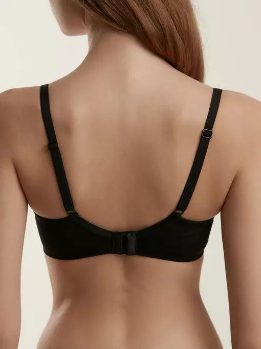 Бюстгальтер «балконет» на каркасах dream tb5181 черный, 22С-0018КСП, 80F, CONTE ELEGANT,  - 2