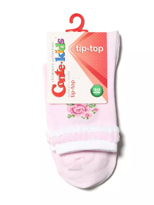 Носки детские conte-kids tip-top (с пикотом) 194 cветло-розовый, 13С-44СП, 22, CONTE-KIDS,  - 2