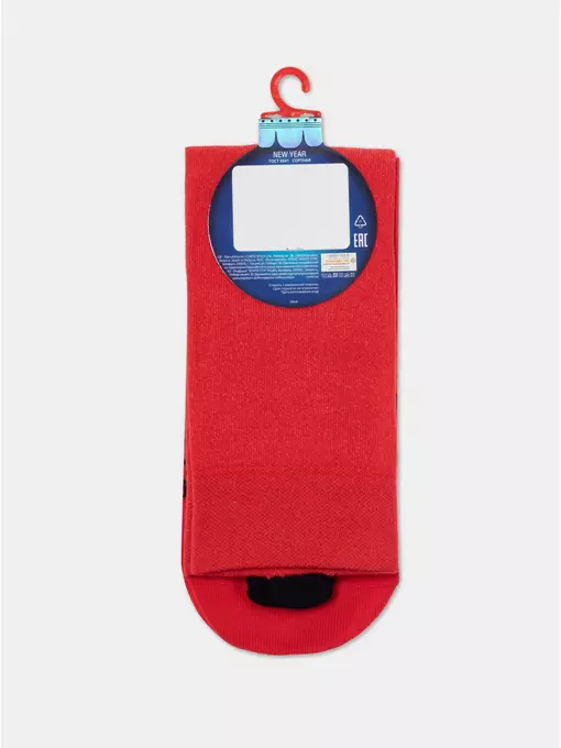 Носки мужские новогодние diwari new year 551 красный, 23С-48СП, 42-45 (27-29), DIWARI,  - 4