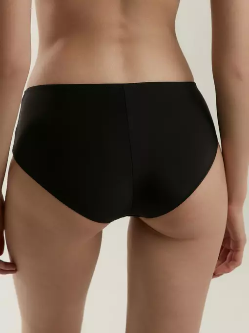 Трусы женские «хипстеры» из кружева и сеточки dream tp7119 черный, 22С-0025КСП, 90/XS, CONTE ELEGANT,  - 2