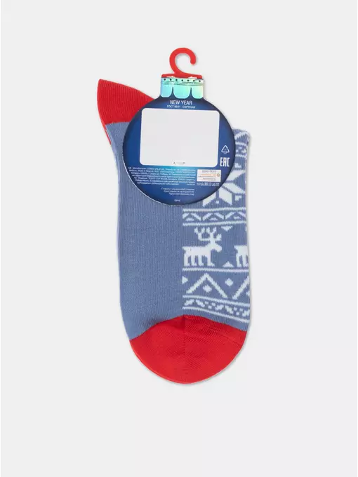 Носки женские new year 948 светлый джинс, 19С-86СП, 36-39 (23-25), CONTE ELEGANT,  - 4