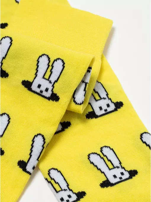 Мужские носки с рисунками diwari happy 189 желтый, 17С-151СП, 40-41 (25), DIWARI,  - 3