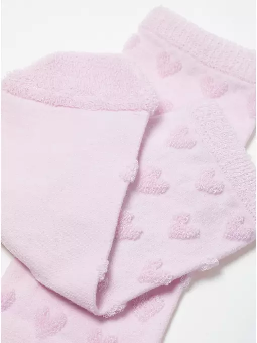 Махровые женские носки из хлопка с объемными рисунками conte comfort 549 светло-розовый, 23С-17СП, 36-37 (23), CONTE ELEGANT,  - 6