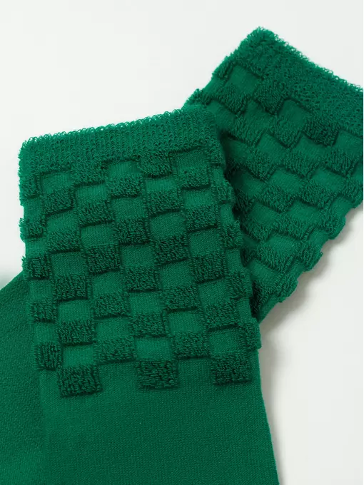 Махровые женские носки из хлопка comfort 550 зеленый, 23С-17СП, 36-37 (23), CONTE ELEGANT,  - 5