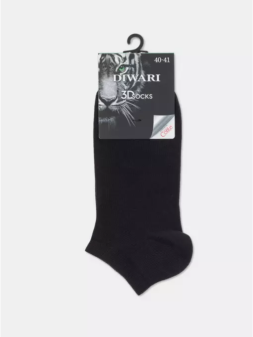 Носки мужские короткие diwari 3dsocks 000 черный, 23С-122СП, 44-45 (29), DIWARI,  - 5