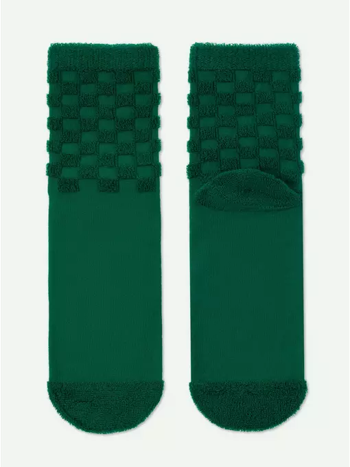 Махровые женские носки из хлопка comfort 550 зеленый, 23С-17СП, 36-37 (23), CONTE ELEGANT,  - 8