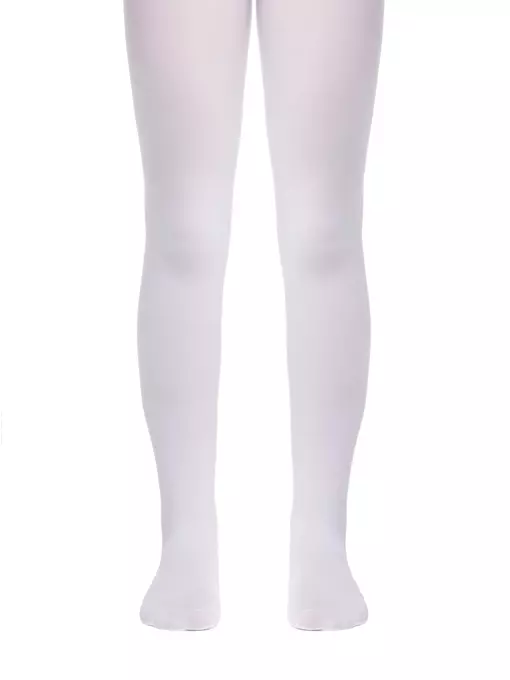 Классические матовые детские колготки princess 40 bianco, 18С-229СП, 116-122, CONTE ELEGANT,  - 3