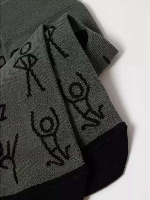 Хлопковые мужские носки diwari happy с рисунками 188 хаки, 17С-151СП, 44-45 (29), DIWARI,  - 3