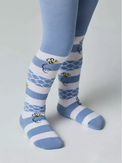 Колготки детские esli 419 голубой, 12С-20СПЕ, 80-86 (14), ESLI,  - 2