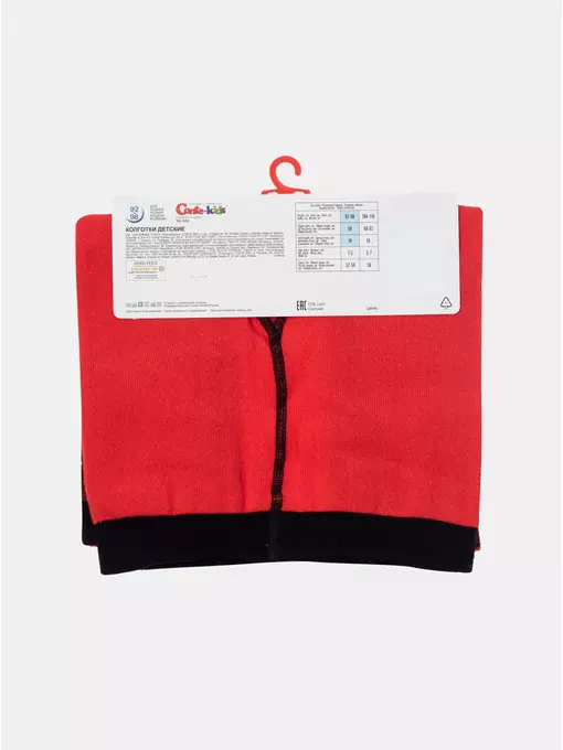 Колготки детские conte-kids new year 667 красный, 23С-65СП, 104-110 (16), CONTE-KIDS,  - 8