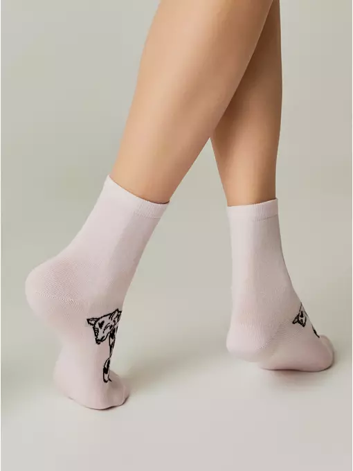 Носки женские хлопковые esli 575 светло-розовый, 23С-138СПЕ, 36-39 (23-25), ESLI,  - 4