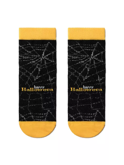 Носки детские tip-top (стразы. люрекс) 285 черный-желтый, 17С-22СП, 18, CONTE-KIDS,  - 2