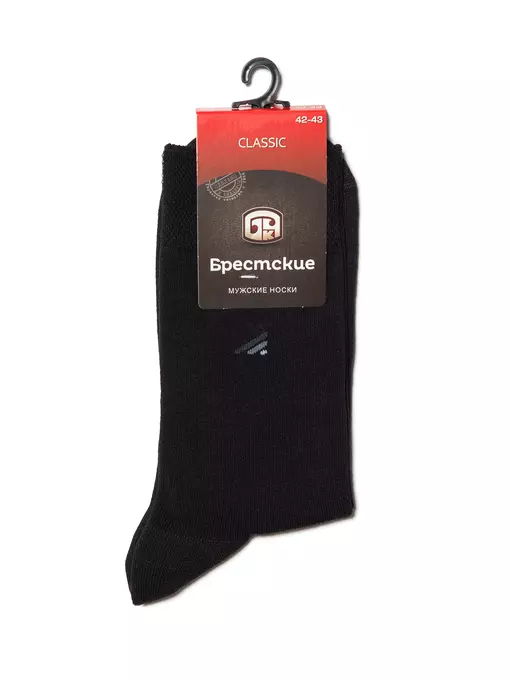 Носки мужские (средней длины) classic 2122 брестские 015 черный, 14С2122-Д38, 46-47 (31), БРЕСТСКИЕ,  - 2