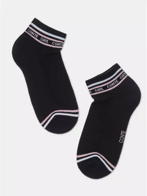 Носки женские короткие active (махровая стопа) 572 черный, 16С-92СП, 36-38 (23-25), CONTE ELEGANT,  - 4