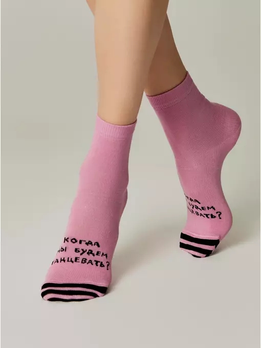 Носки женские хлопковые esli 582 мальва, 23С-138СПЕ, 36-39 (23-25), ESLI,  - 3