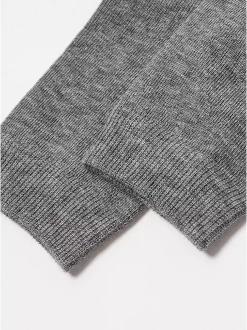 Хлопковые детские носки (однотонные) tip-top 000 серый, 5С-11СП, 14, CONTE-KIDS,  - 2