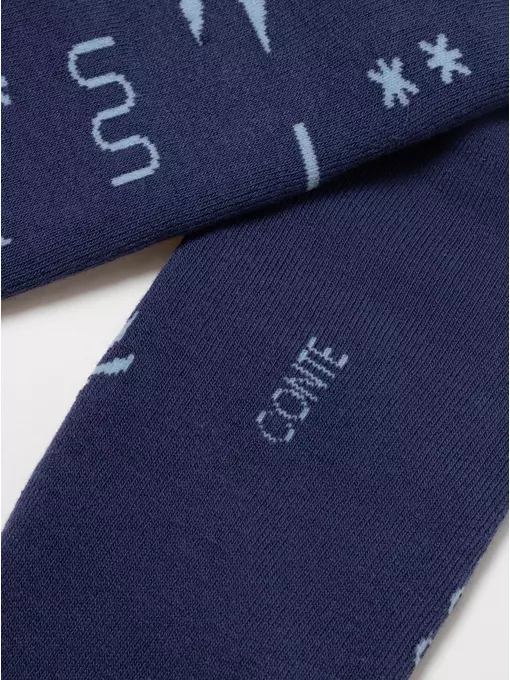 Теплые женские носки conte (махровые) comfort 567 темно-синий, 7С-47СП, 38-39 (25), CONTE ELEGANT,  - 5