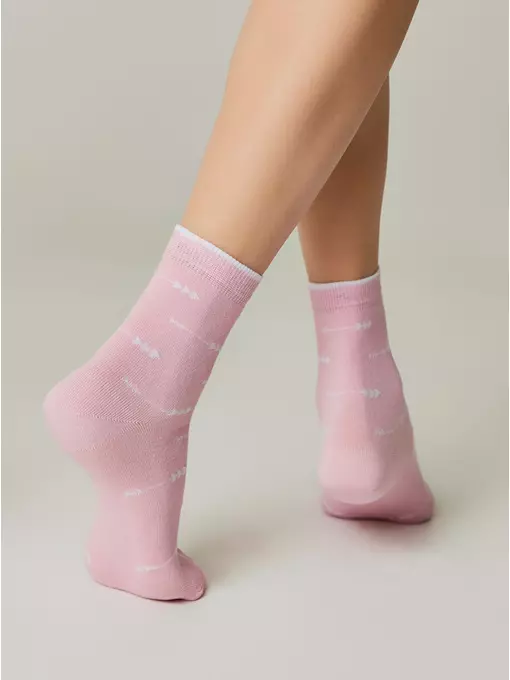 Носки женские хлопковые esli 580 светло-розовый, 23С-138СПЕ, 36-39 (23-25), ESLI,  - 2