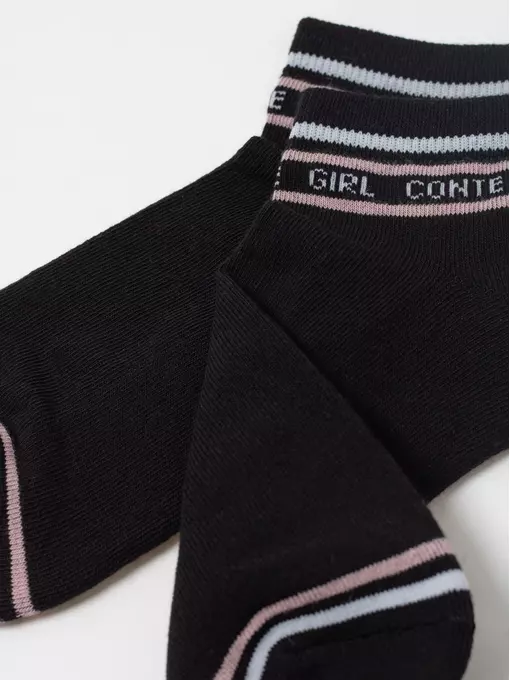 Носки женские короткие active (махровая стопа) 572 черный, 16С-92СП, 36-38 (23-25), CONTE ELEGANT,  - 5