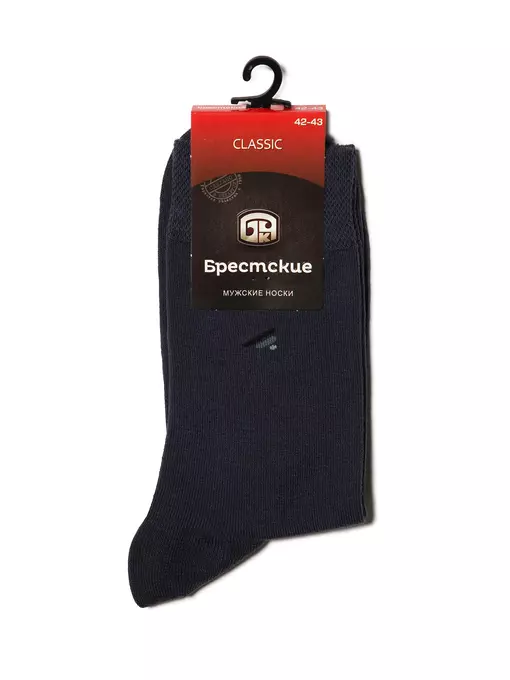Носки мужские (средней длины) classic 2122 брестские 015 т.серый, 14С2122-Д38, 46-47 (31), БРЕСТСКИЕ,  - 2