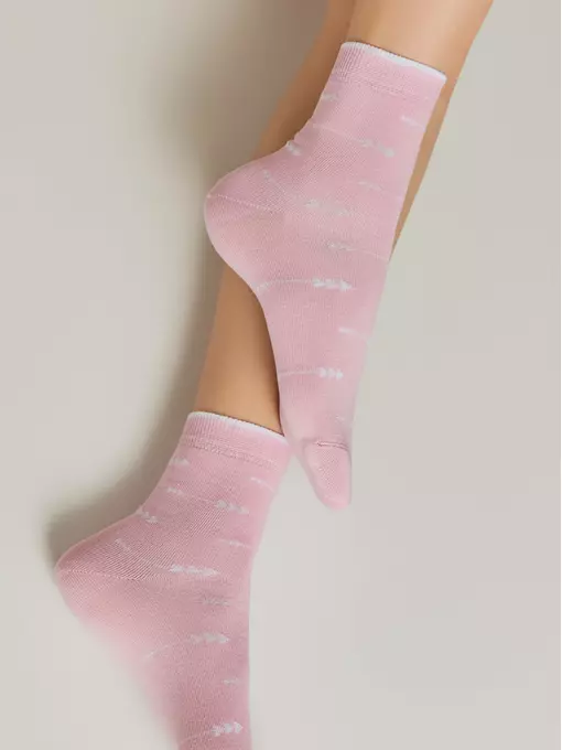 Носки женские хлопковые esli 580 светло-розовый, 23С-138СПЕ, 36-39 (23-25), ESLI,  - 3