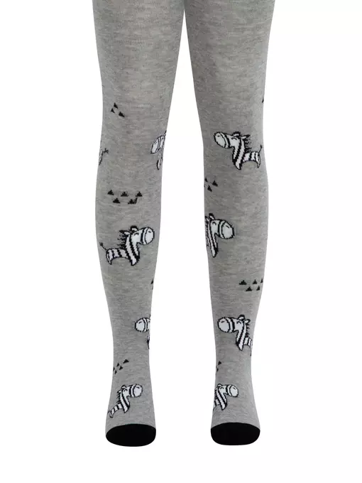 Детские колготки conte-kids tip-top 673 серый, 4С-02СП, 104-110 (16), CONTE-KIDS,  - 2