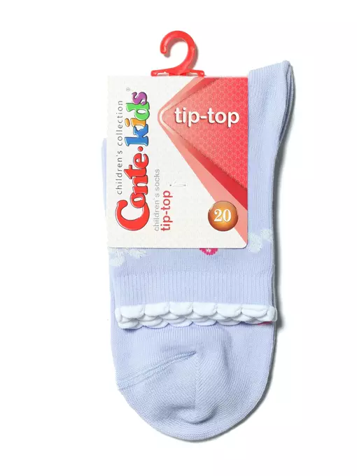 Носки детские conte-kids tip-top (стразы, люрекс) 250 бледно-фиолетовый, 7С-45СП, 20, CONTE-KIDS,  - 2