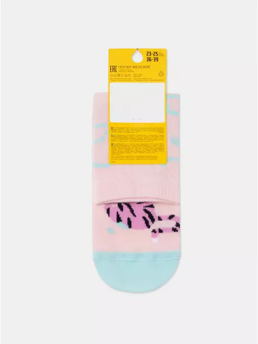 Носки женские хлопковые esli 581 светло-розовый, 23С-138СПЕ, 36-39 (23-25), ESLI,  - 7