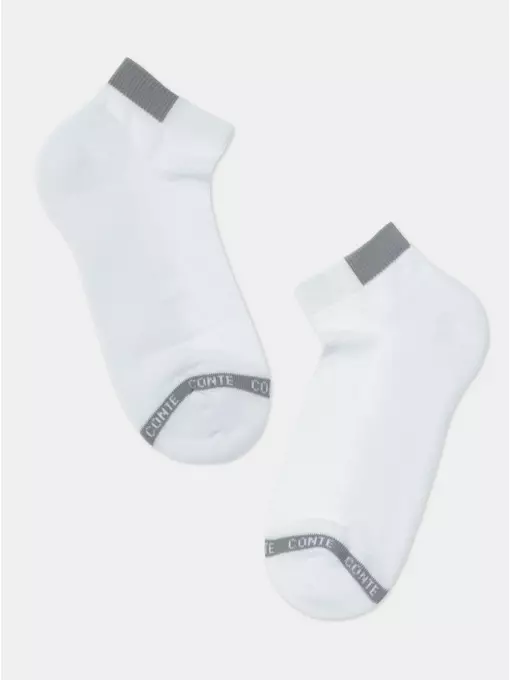 Носки женские короткие хлопковые active (махровая стопа) 573 белый, 16С-92СП, 36-37 (23), CONTE ELEGANT,  - 5