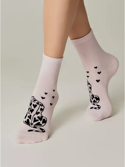 Носки женские хлопковые esli 575 светло-розовый, 23С-138СПЕ, 36-39 (23-25), ESLI,  - 2