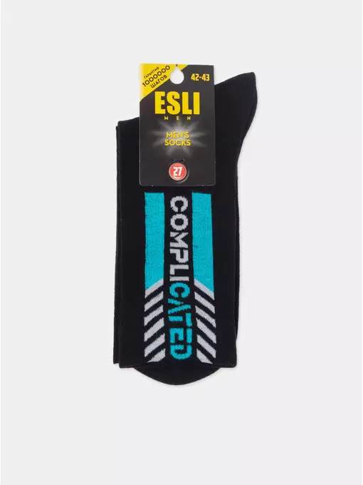 Носки мужские esli 199 черный, 23С-139СПЕ, 42-43 (27), ESLI,  - 4