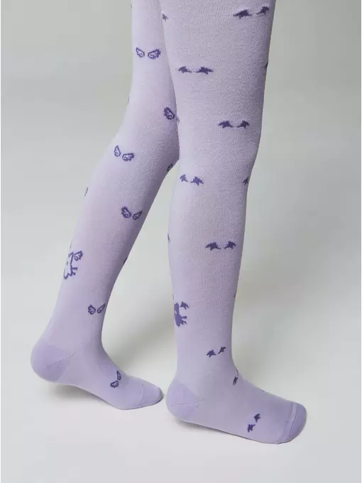 Детские колготки conte-kids happik 662 сиреневый, 22С-144СП, 128-134 (20), CONTE-KIDS,  - 4