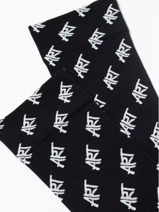 Плотные женские носки с рисунками «art» fantasy nero-bianco, 23С-82СП, 36-39 (23-25), CONTE ELEGANT,  - 5