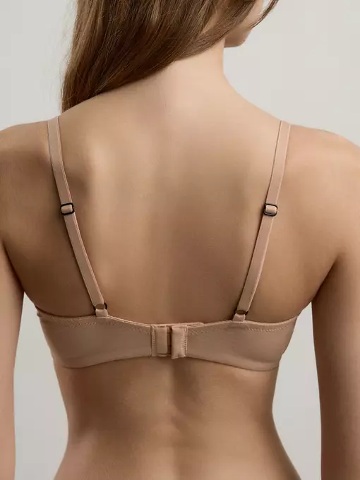 Бюстгальтер балконет с мягкой чашкой, на каркасах nostalgie tb6157 нюд, 22С-0028КСП, 70B, CONTE ELEGANT,  - 4
