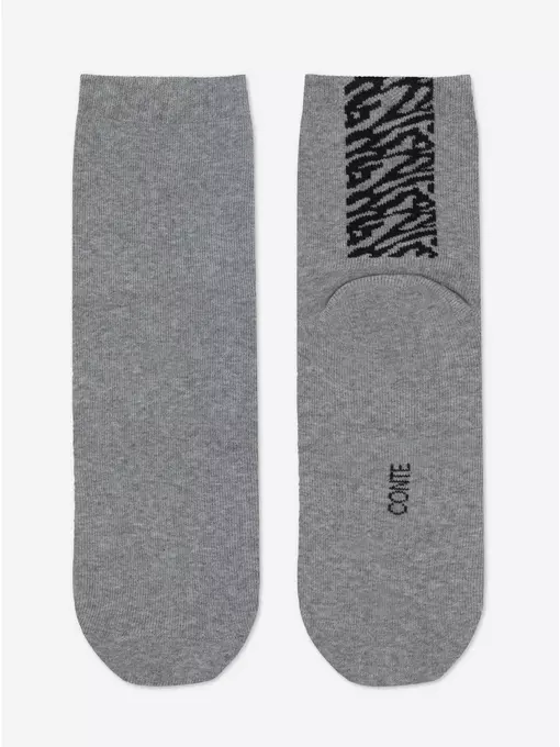 Теплые женские носки conte (махровые) comfort 570 серый, 7С-47СП, 39-41 (25-27), CONTE ELEGANT,  - 4