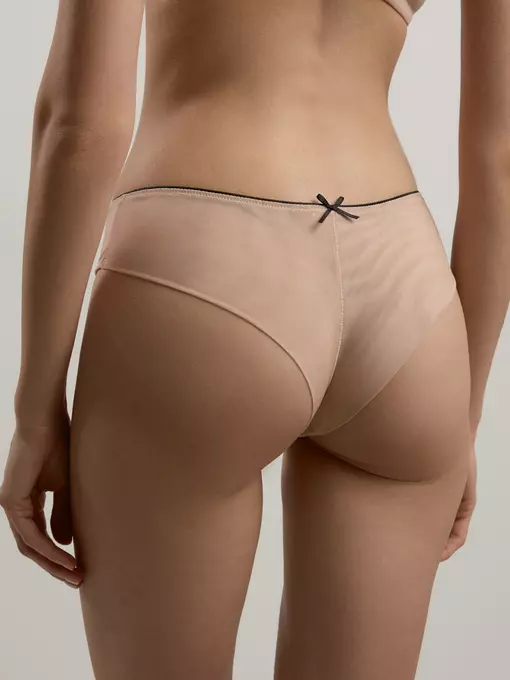 Трусы женские "танга" со средней линией талии nostalgie tp6117 нюд, 22С-0031КСП, 90/XS, CONTE ELEGANT,  - 2