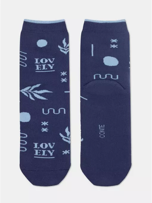 Теплые женские носки conte (махровые) comfort 567 темно-синий, 7С-47СП, 38-39 (25), CONTE ELEGANT,  - 4