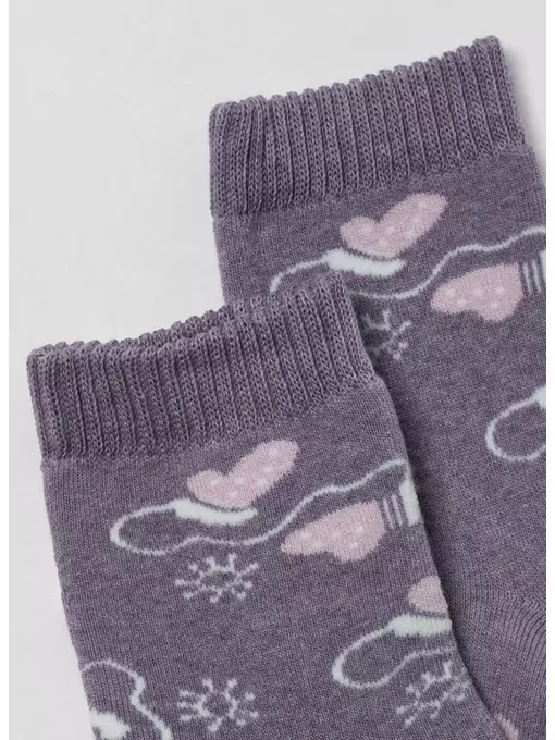 Носки женские махровые arctic 1408 брестские 601 бл.сиреневый меланж, 15С1408, 36-37 (23), БРЕСТСКИЕ,  - 4
