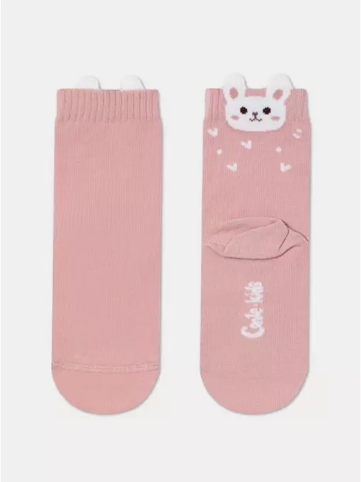 Носки детские (с пикотом) tip-top 968 пепельно-розовый, 23С-110/1СП, 12, CONTE-KIDS,  - 4