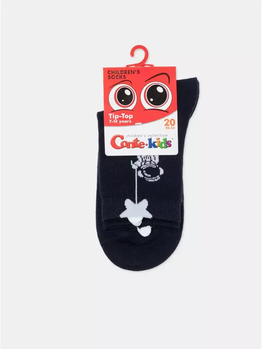 Носки детские (с пикотом) tip-top 975 темно-синий, 23С-110СП, 20, CONTE-KIDS,  - 8