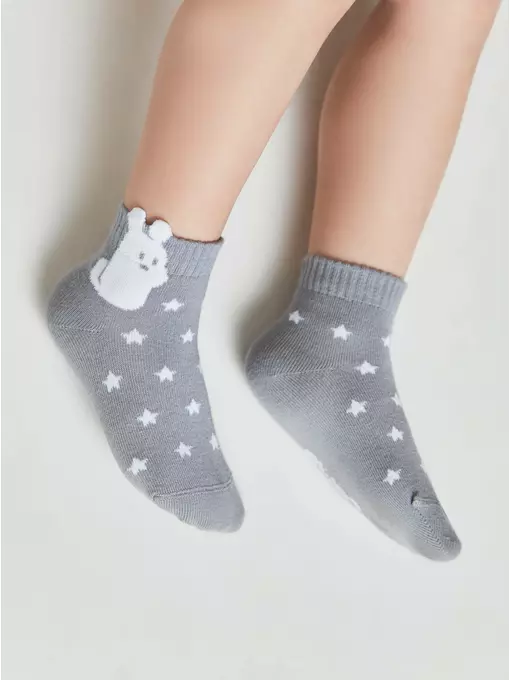 Носки детские (с пикотом) tip-top 965 серый, 23С-110/1СП, 14, CONTE-KIDS,  - 2