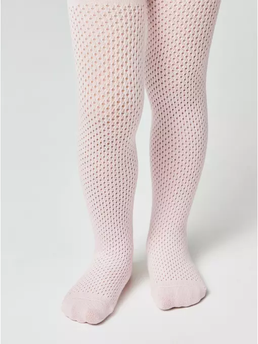 Ажурные детские колготки miss 616 светло-розовый, 20С-206СП, 92-98 (14), CONTE-KIDS,  - 2