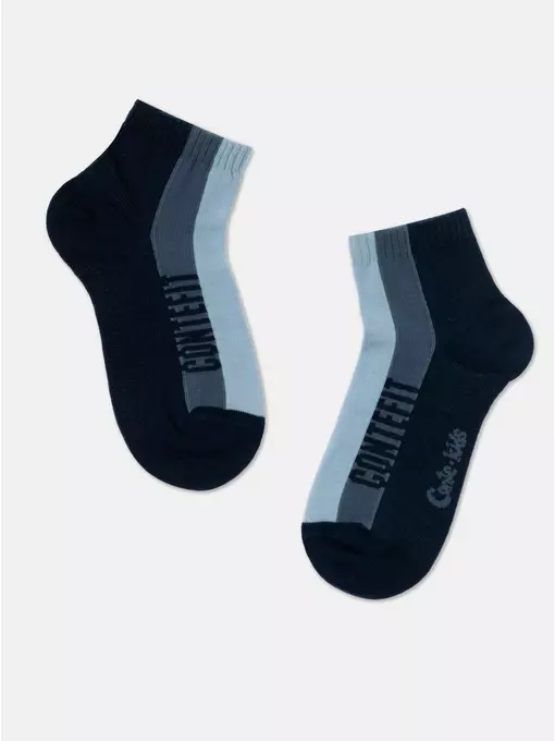 Носки детские (короткие) active 579 джинс, 13С-34СП, 18, CONTE-KIDS,  - 3
