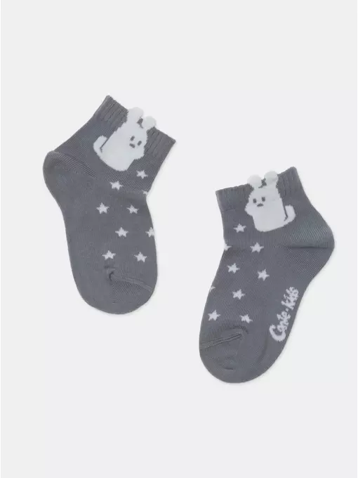 Носки детские (с пикотом) tip-top 965 серый, 23С-110/1СП, 14, CONTE-KIDS,  - 3